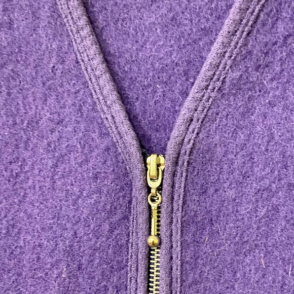 Vintage CG boiled wool zip-up liner vest - Picture 9 of 9